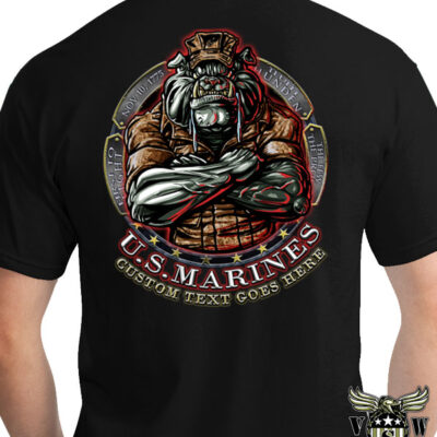 US Marine Bulldog Semper Fidelis Shirt