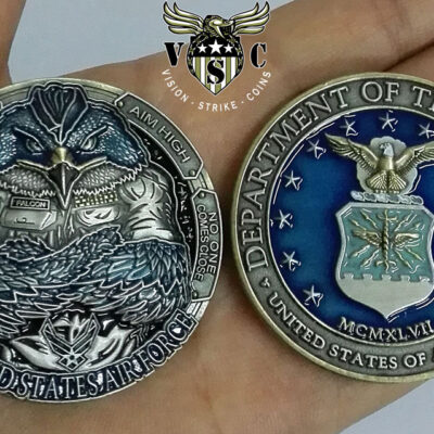Air Force Falcon Military Challenge Coin