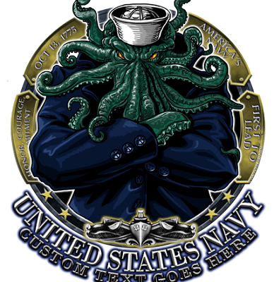 Squid Surface Warfare Qualified US Navy Decal