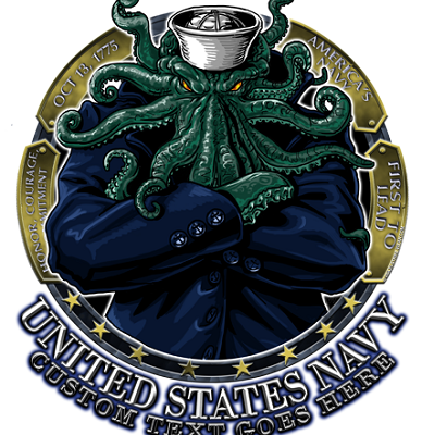 Navy Squid US Navyl Decal