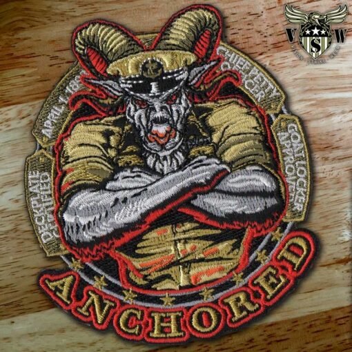 US Navy Chief Petty Officer Anchored Military Patch