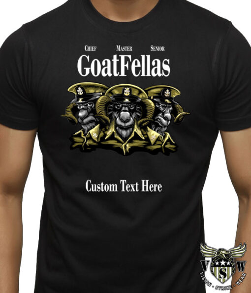 Goatfellas US Navy Chief Shirt