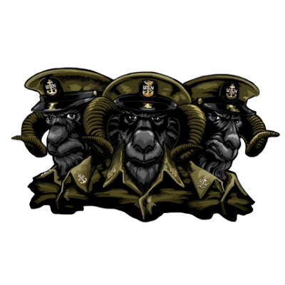 Goatfellas United States Chief US Navy Decal