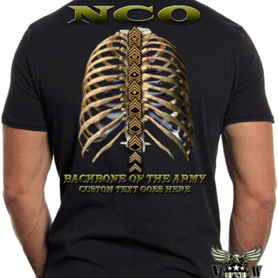 NCO Backbone of the Army Military Shirt