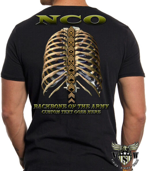 NCO Backbone of the Army Military Shirt