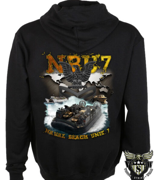 Naval Beach 7 FCPOA Custom US Navy Hoodie