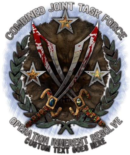 Operation Inherent Resolve Combined Joint Task Force Decal