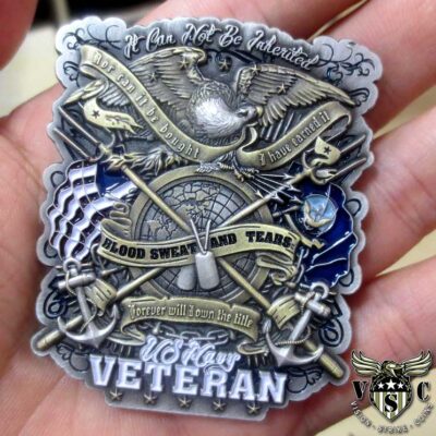 US Navy Veteran Forever Will I Own The Title Coin