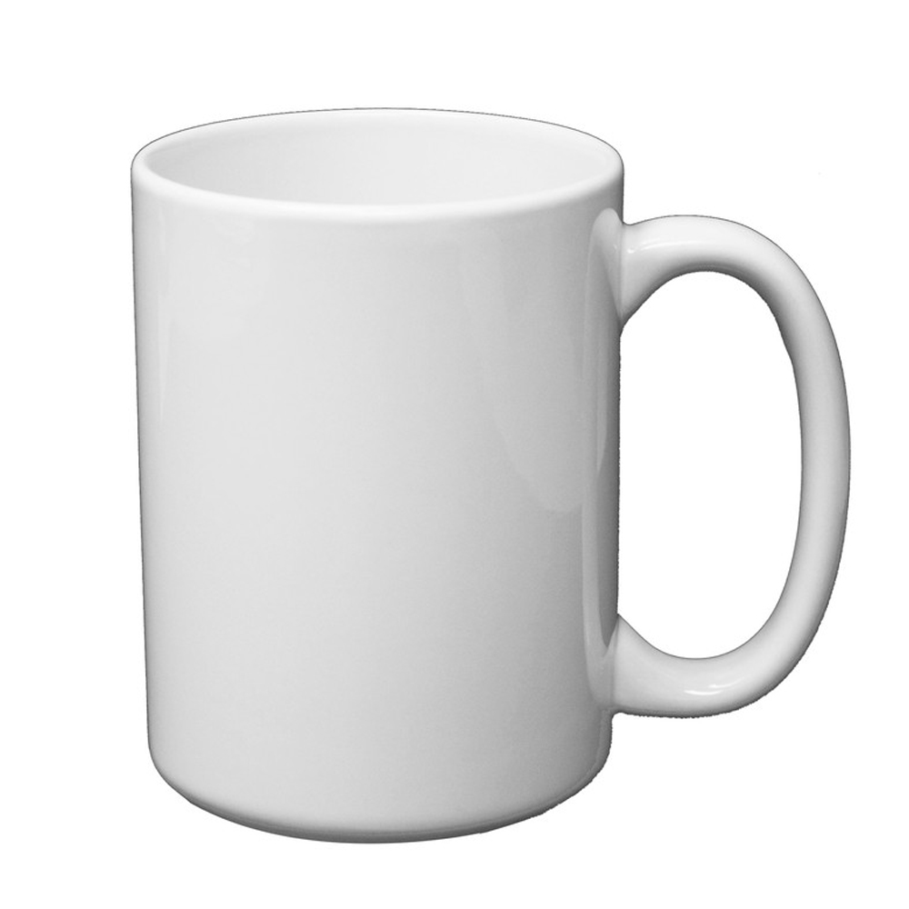 Back White Mug