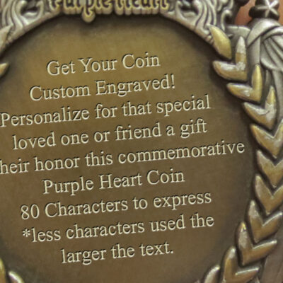 USCG Custom Engraved Challenge Coins