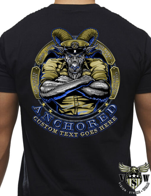 Navy Chief Petty Officer Blue Crew US Navy Shirt