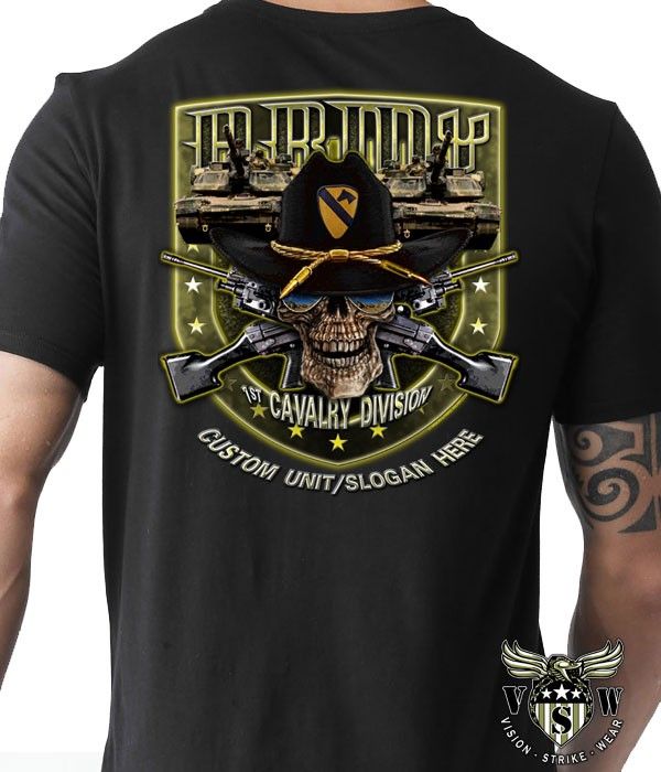 1st Cavalry Division First Team Stetson Army Shirt - Military Outfitters