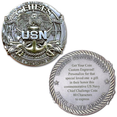 Navy Chief-Coin Engraved