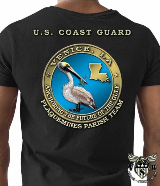 USCG Anchoring The Gulf US Coast Guard Shirt