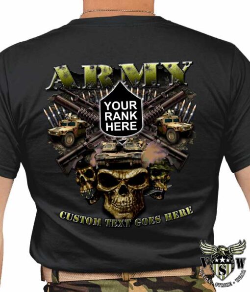 US Army Rank Chevron Shirt