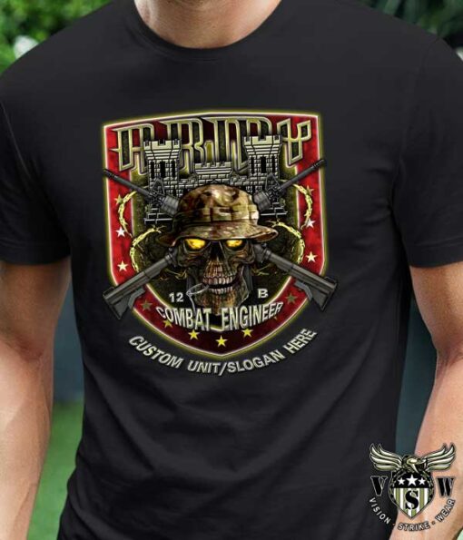 US Army 12B Combat Engineer Shirt