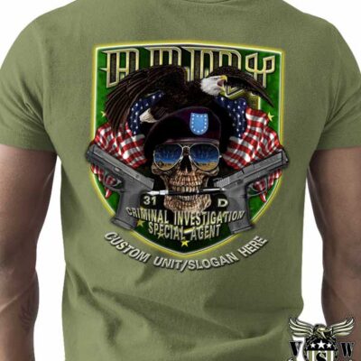 US Army 31 D Criminal Investigation Special Agent Shirt