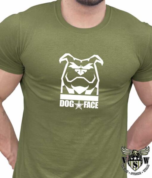 US Army Dog Face Shirt