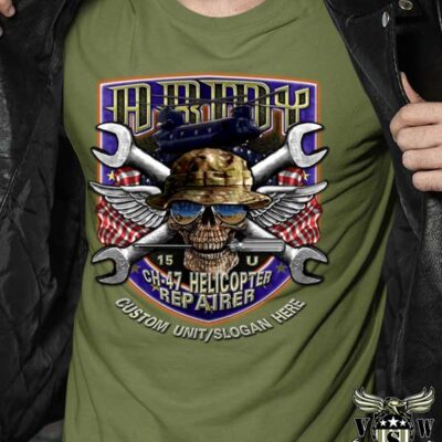 US Army 15 U CH-47 Helicopter Repairer Shirt