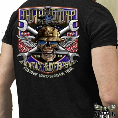 US Army 15R AH-64 Attack Helicopter Repairer Shirt
