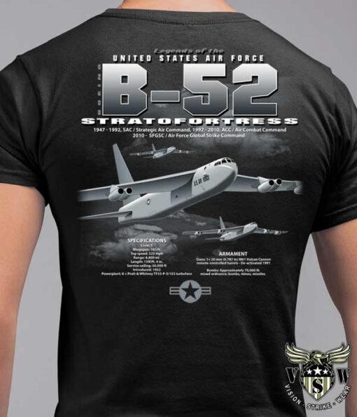 B-52-Stratofortress-Bomber-BUFF-USAF-Shirt