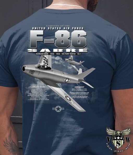 F-86-Super-Sabre-USAF-Shirt