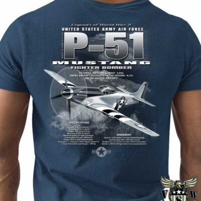 P-51 Mustang Army Air Corp Shirt