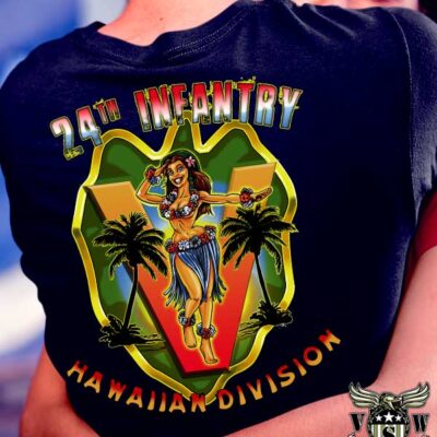 US Army 24th Infantry Division Custom Shirt