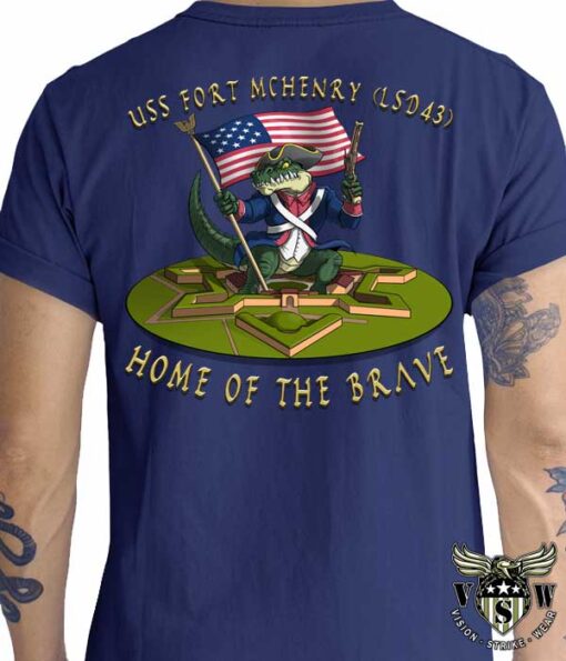 US-Navy-USS-Fort-McHenry-LSD-43-Custom-Shirt