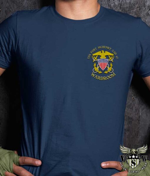 US-Navy-USS-Fort-McHenry-LSD-43-Custom-Shirt-pocket