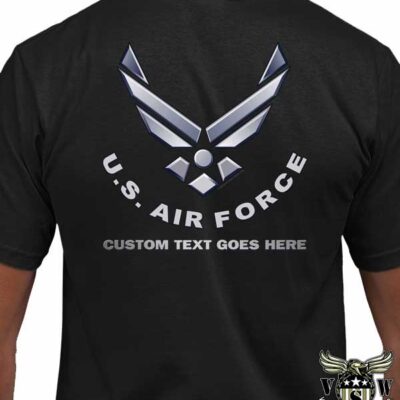Air-Force-Logo-Curved-Silver-Metallic-USAF-Shirt