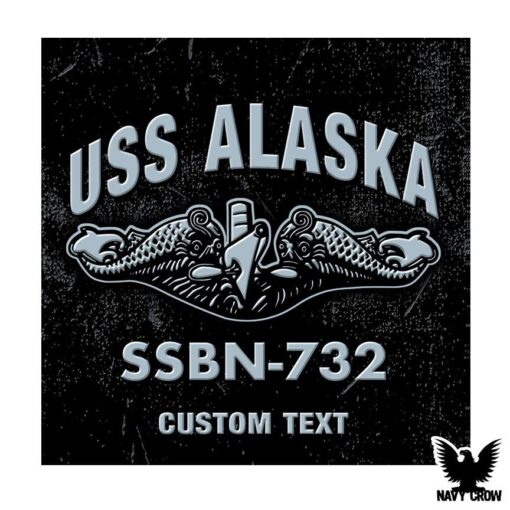 USS Alaska SSBN-732 Submarine Warship US Navy Decal