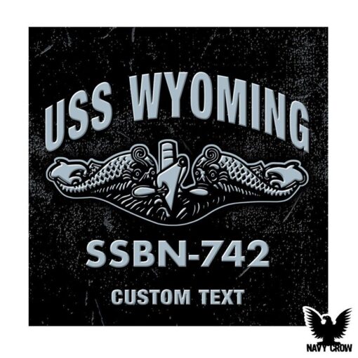 USS Wyoming SSBN-742 Submarine Warship US Navy Decal