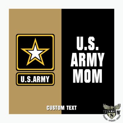 US Army Mom Split Military Decal