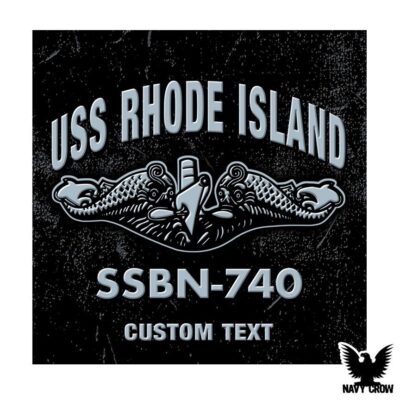 USS Rhode Island SSBN-740 Submarine Warship US Navy Decal