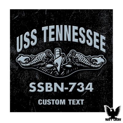 USS Tennessee SSBN-734 Submarine Warship US Navy Decal