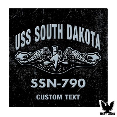 USS South Dakota SSN-790 Submarine Warship US Navy Decal
