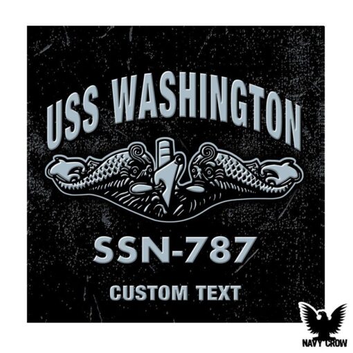 USS Washington SSN-787 Submarine Warship US Navy Decal