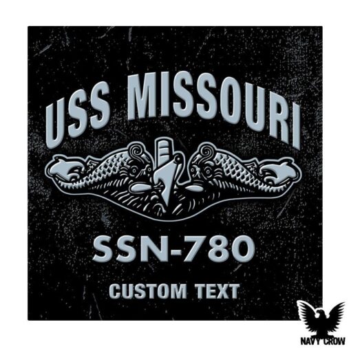 USS Missouri SSN-780 Submarine Warship US Navy Decal
