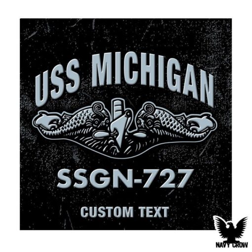 USS Michigan SSGN-727 Submarine Warship US Navy Decal