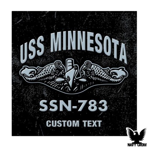 USS Minnesota SSN-783 Submarine Warship US Navy Decal