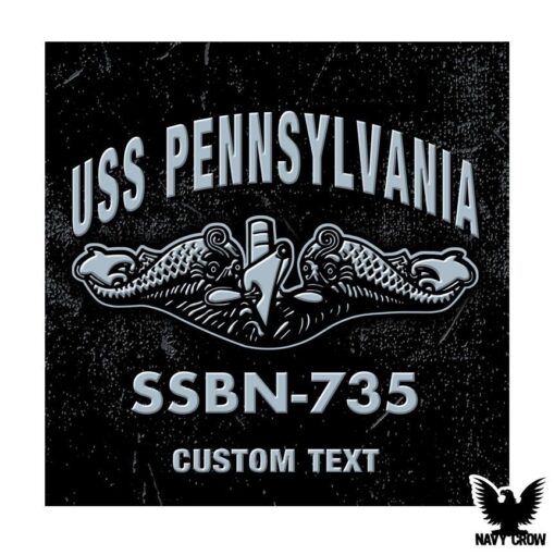 USS Pennsylvania SSBN-735 Submarine Warship US Navy Decal