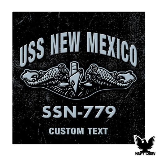 USS New Mexico SSN-779 Submarine Warship US Navy Decal