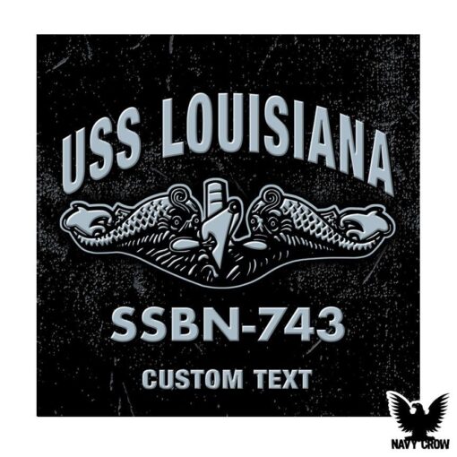 USS Louisiana SSBN-743 Submarine Warship US Navy Decal