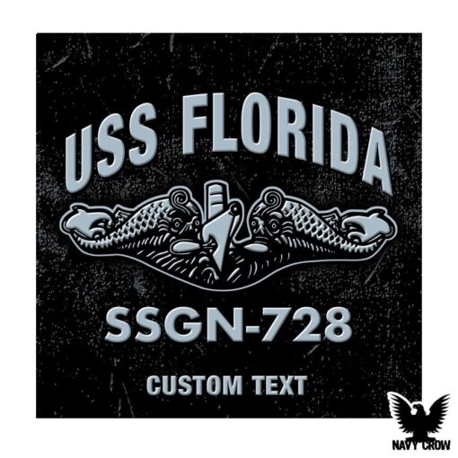 USS Florida SSGN-728 Submarine Warship US Navy Decal