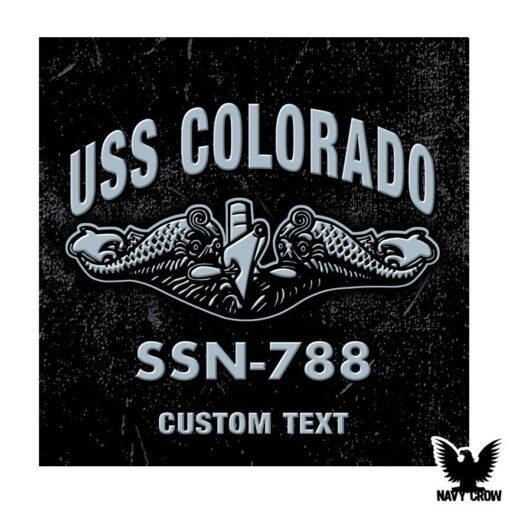USS Colorado SSN-788 Submarine Warship US Navy Decal