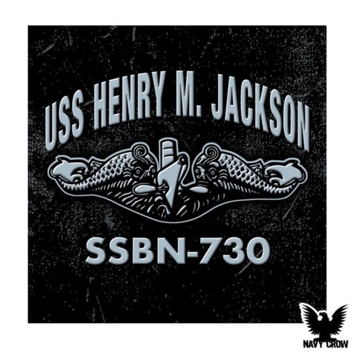 USS Henry M Jackson SSBN-730 Submarine Warship US Navy Decal