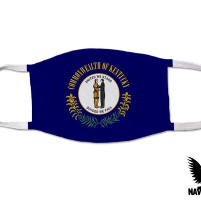 Kentucky US State Flag Covid Mask
