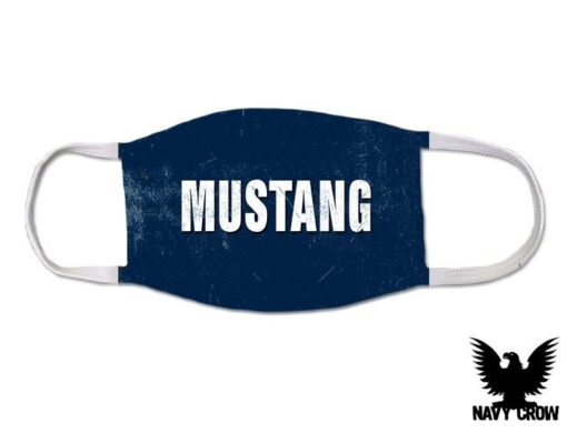 Mustang Officer Enlisted US Navy Covid Mask