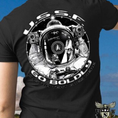 US Space Force Go Boldly Military Shirt
